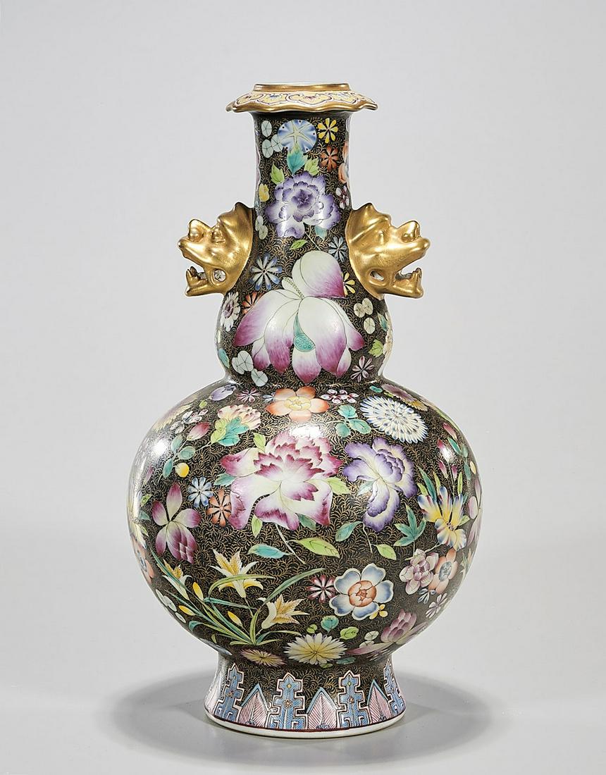 Chinese Enameled Porcelain Vase (1 of 6)