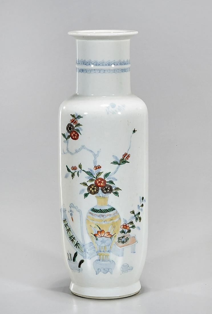 Chinese Enameled Porcelain Vase (1 of 6)