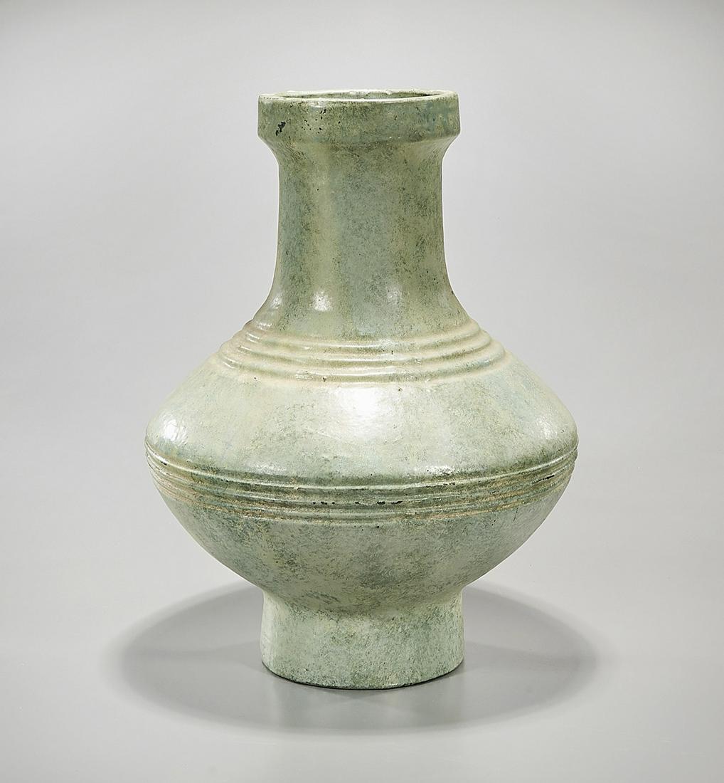 Chinese Glazed Ceramic Vase (1 of 4)