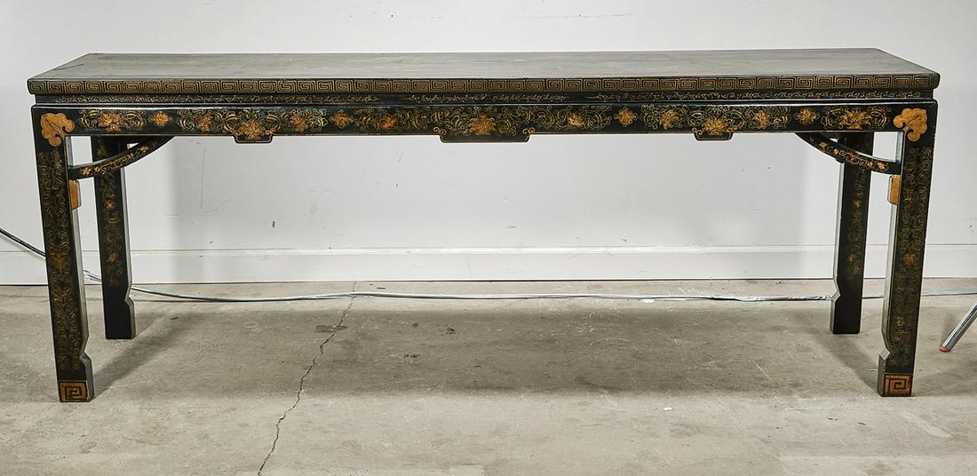 Chinese Gilt and Painted Wood Altar Table (1 of 4)