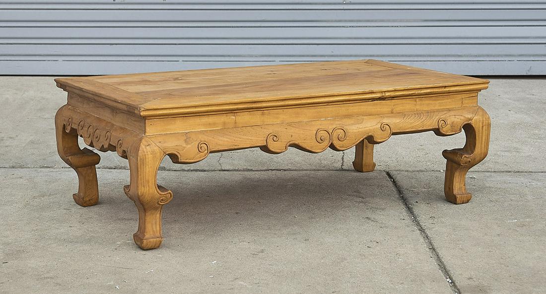 Chinese Low Wood Table (1 of 1)