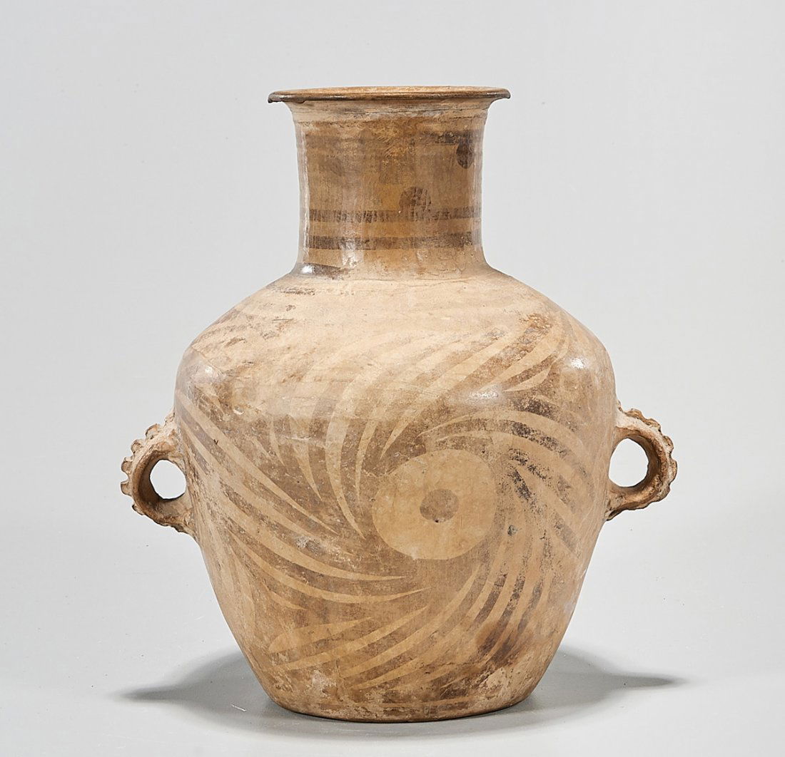 Chinese Neolithic-Style Pottery Vessel (1 of 4)