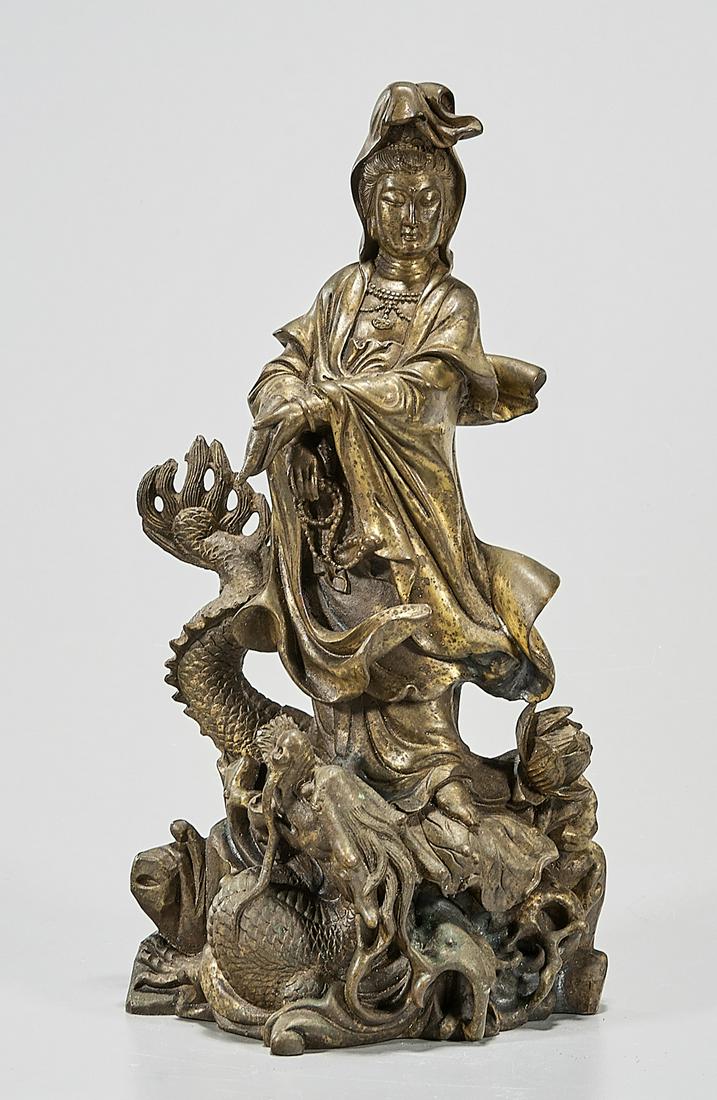Chinese Bronze Guanyin (1 of 5)