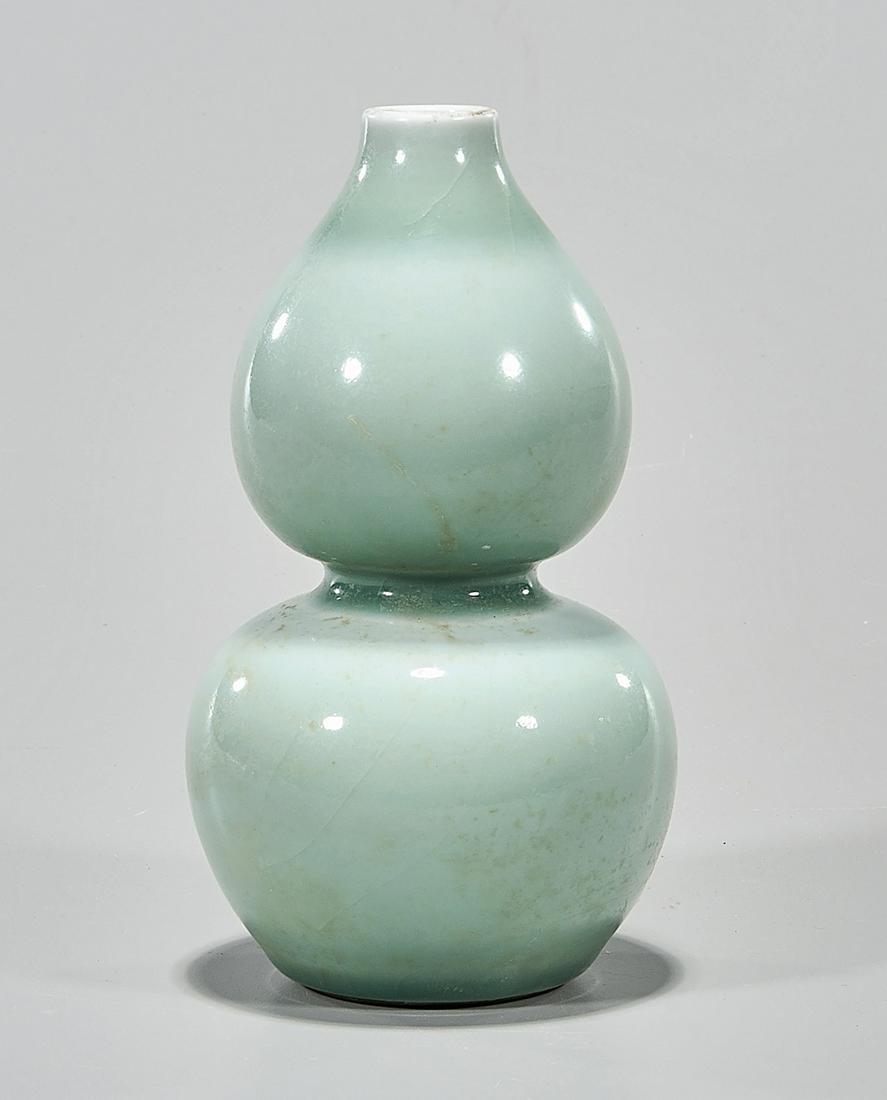 Chinese Celadon Glazed Double Gourd Vase (1 of 5)
