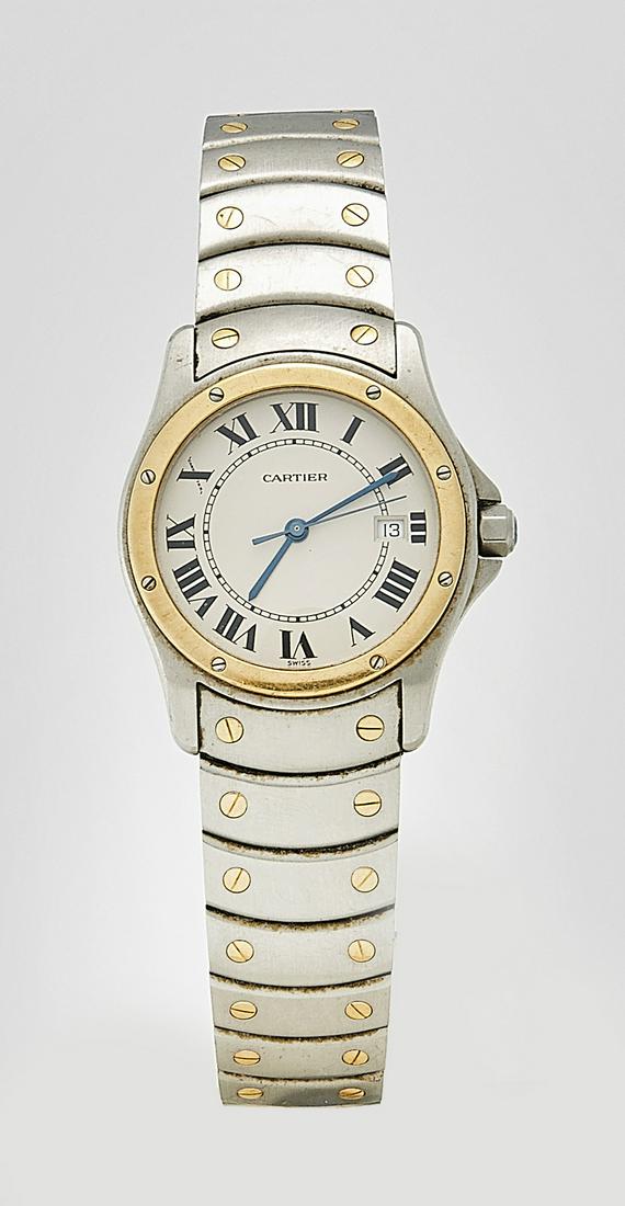 Cartier Santos Wristwatch (1 of 4)
