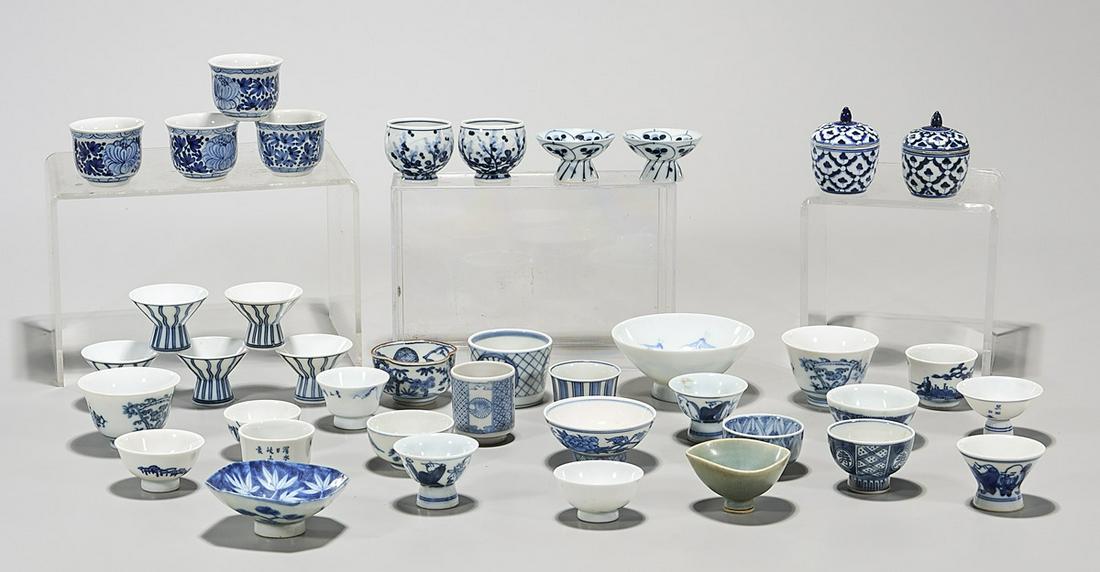 Large Group of Japanese Porcelain Vessels (1 of 6)