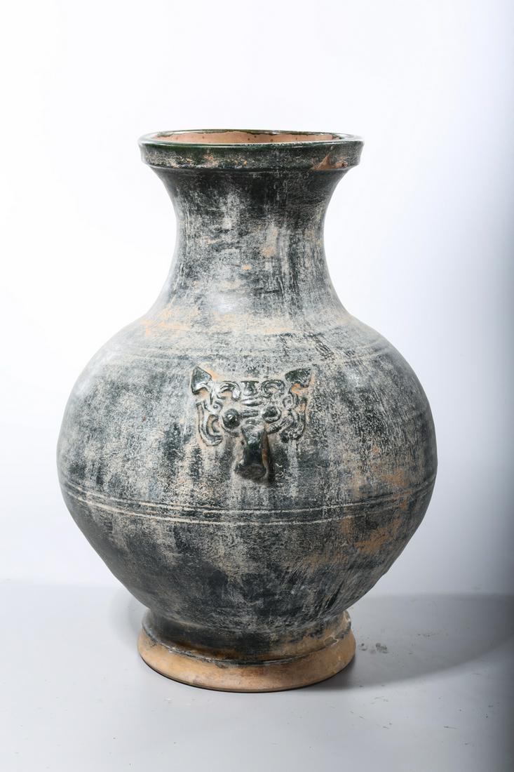 Chinese Green Glazed Han-Style Pottery Jar (1 of 4)