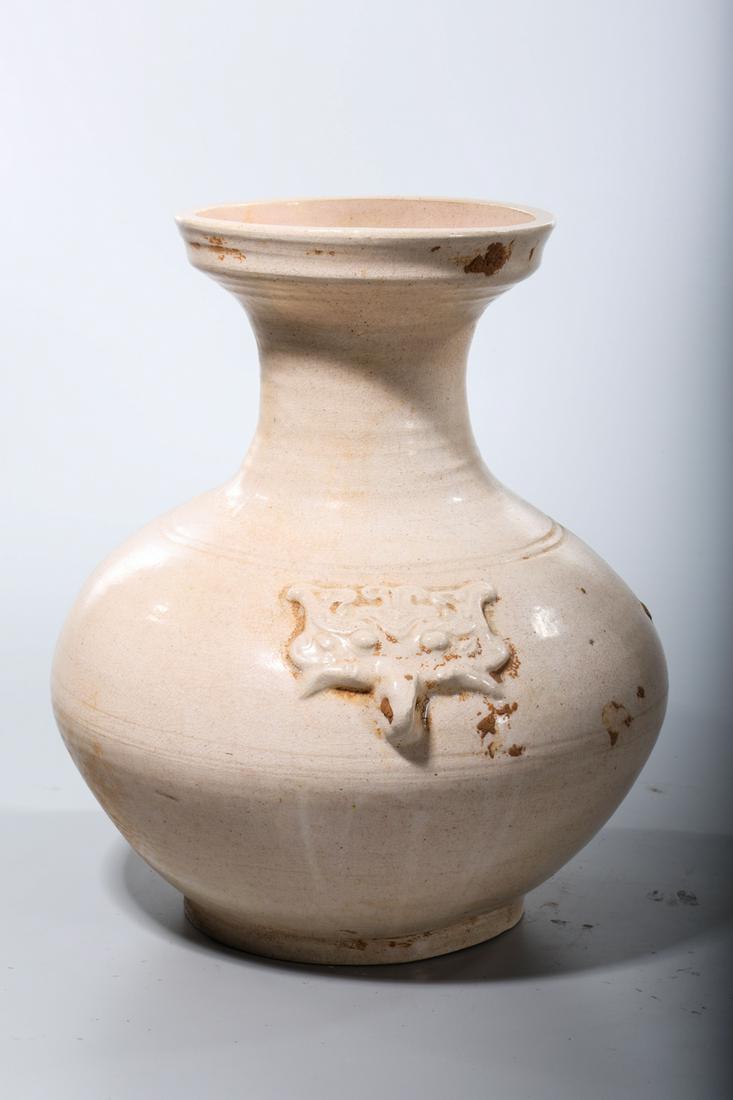 Chinese Han-Style Glazed Ceramic Vase (1 of 4)