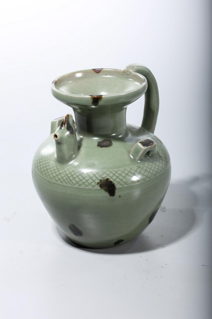 Chinese Celadon Glazed Porcelain Water Dropper (1 of 5)