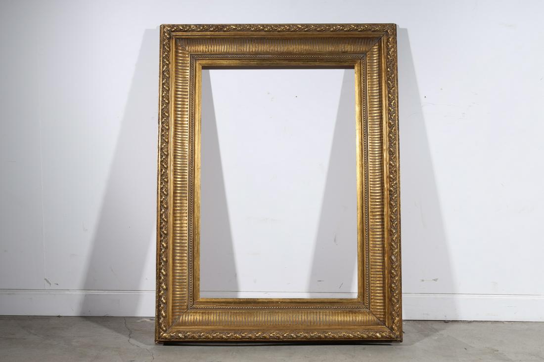 Antique Carved Gilt Wood and Gesso Frame (1 of 5)
