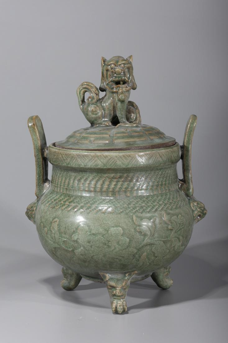 Chinese Hardstone Incense Burner (1 of 10)