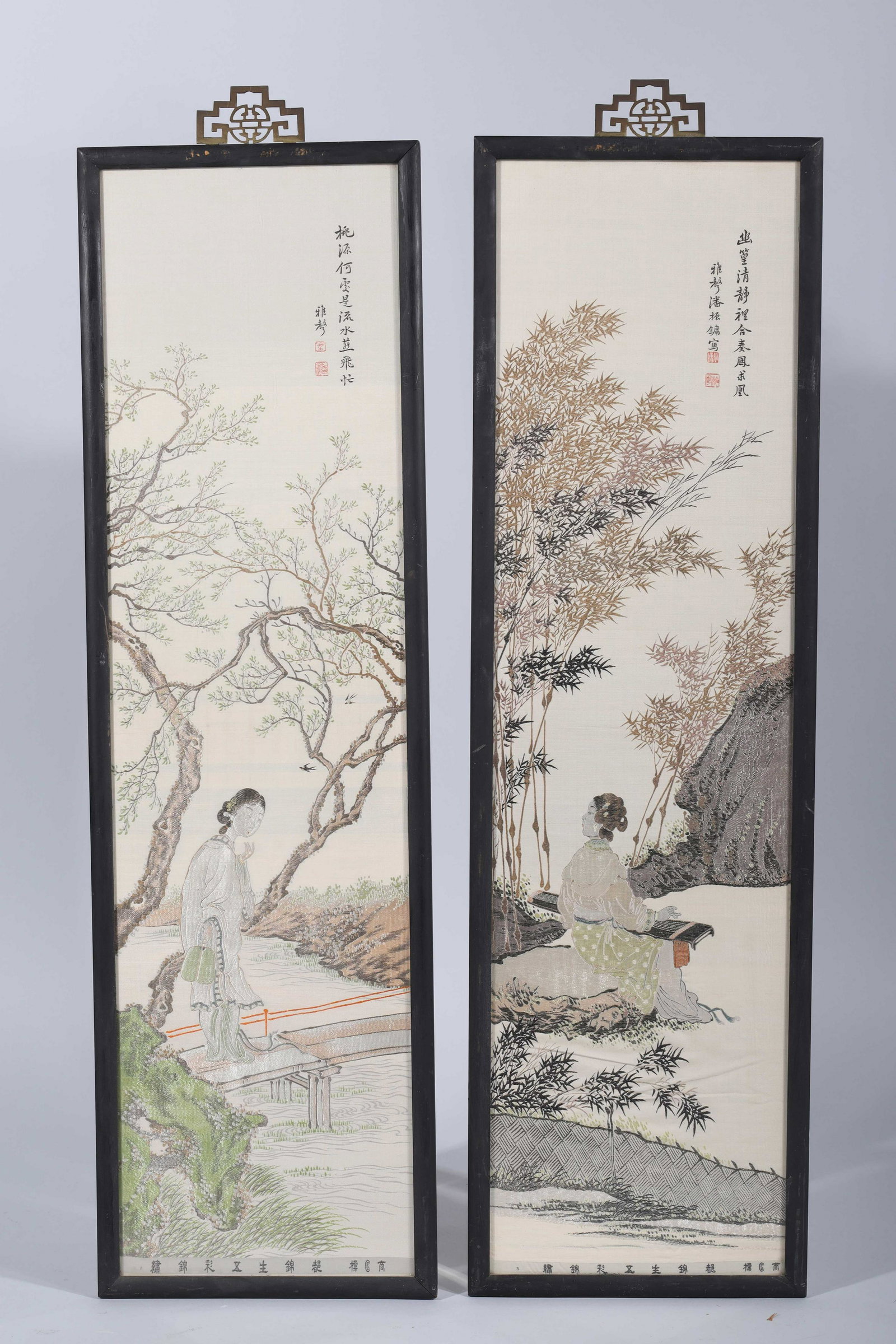 Two Chinese Scroll Paintings (1 of 10)