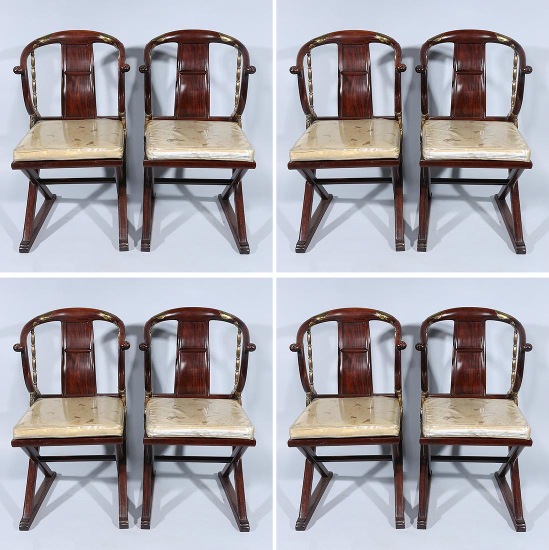 Set of Eight Dining Chairs (1 of 8)