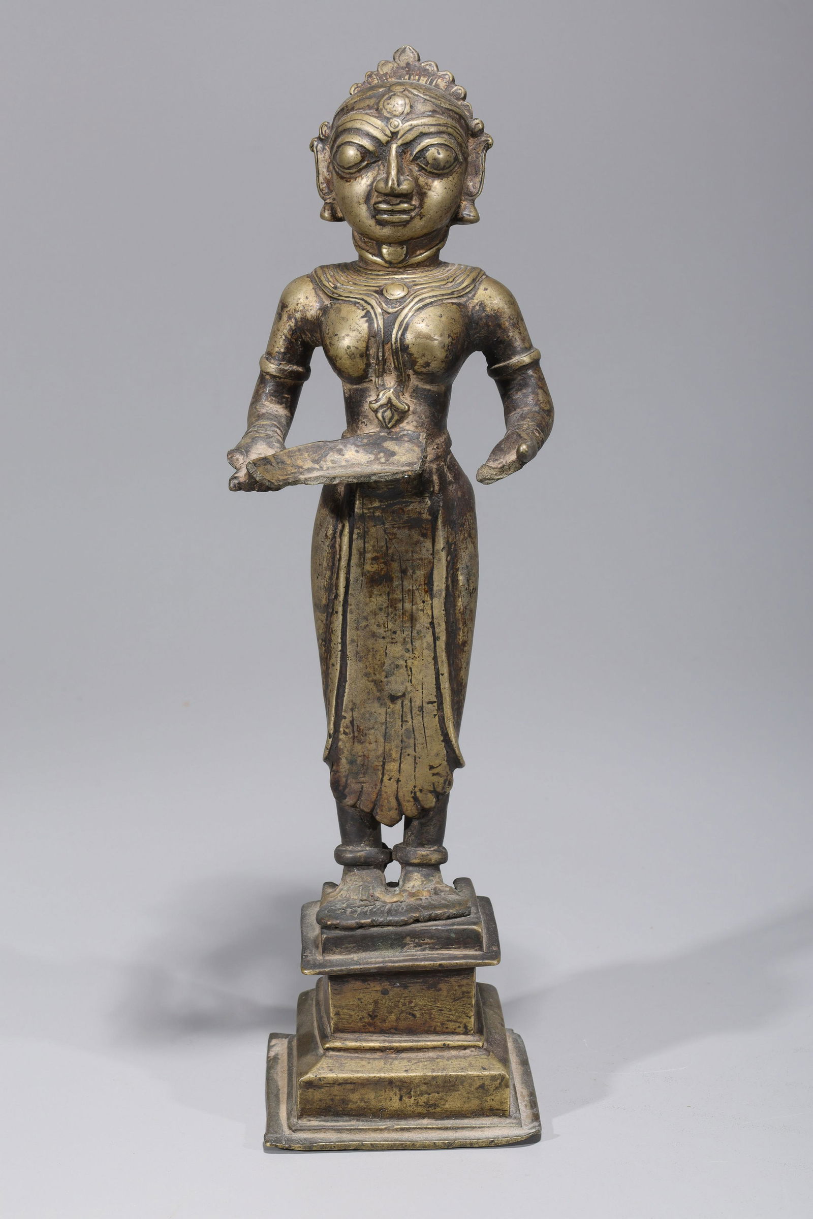 Antique Indian Bronze Standing Statue (1 of 7)