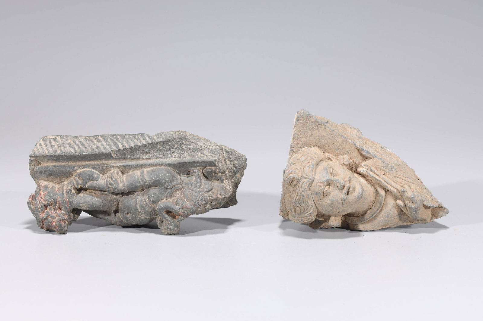 Two Antique Indian Stone Carvings (1 of 5)