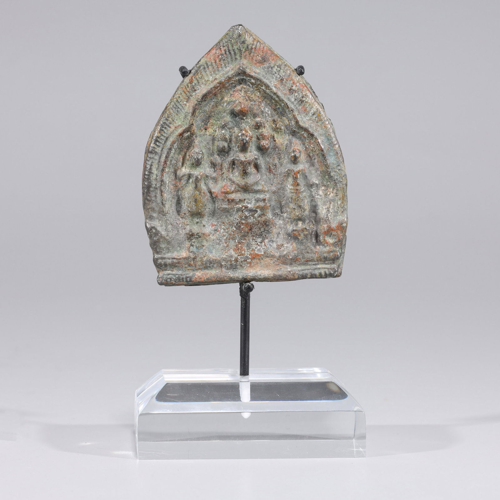 Antique Thai Bronze Votive Tablet (1 of 6)