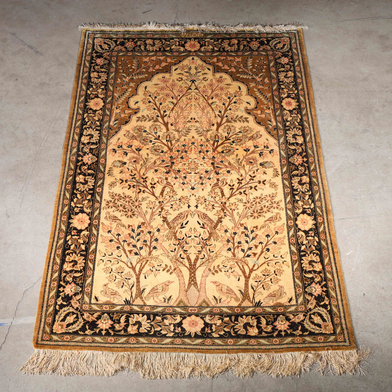 Persian Silk Rug (1 of 7)