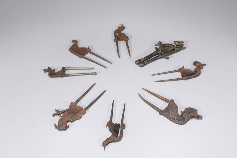 Lot of Antique Indian Betel Nut Crackers Dec 25, 2021 I.M. Chait