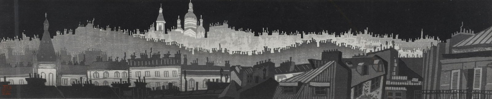 Japanese Woodblock Print by Junichiro Sekino (1 of 5)