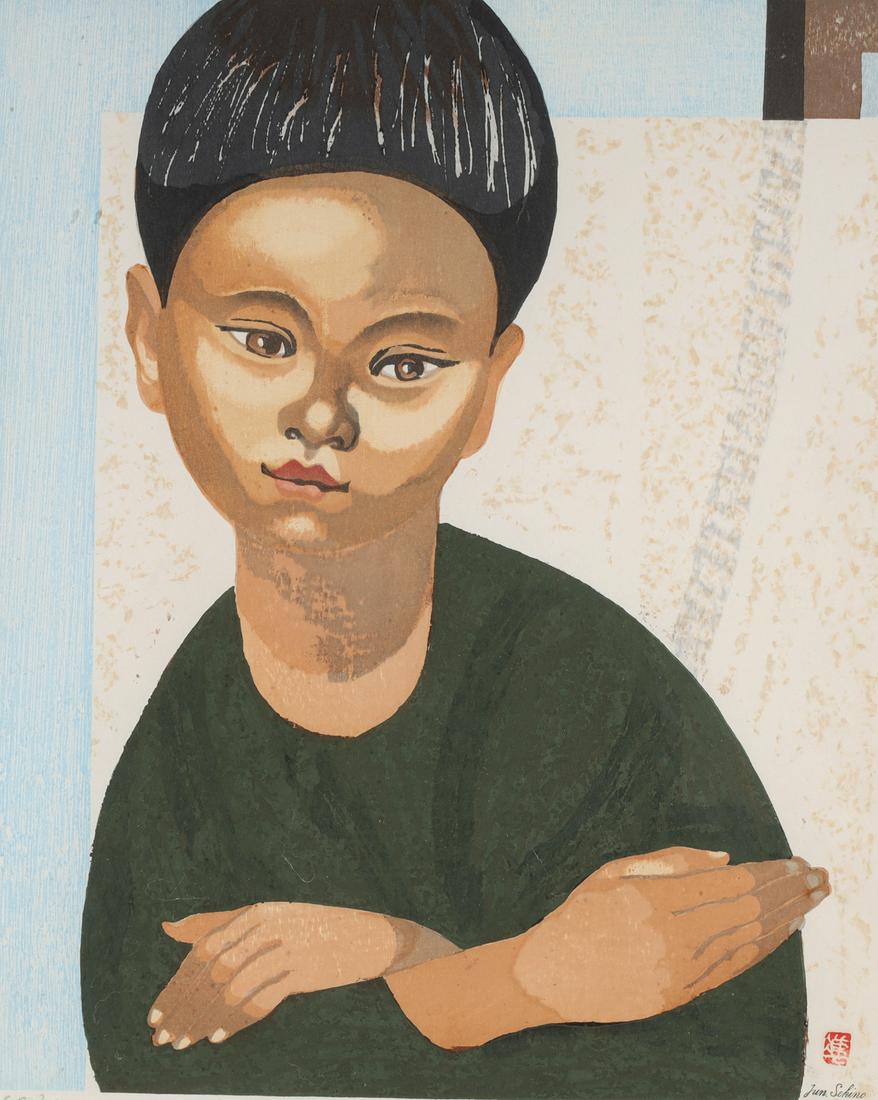 Japanese Woodblock Print by Junichiro Sukino (1 of 5)