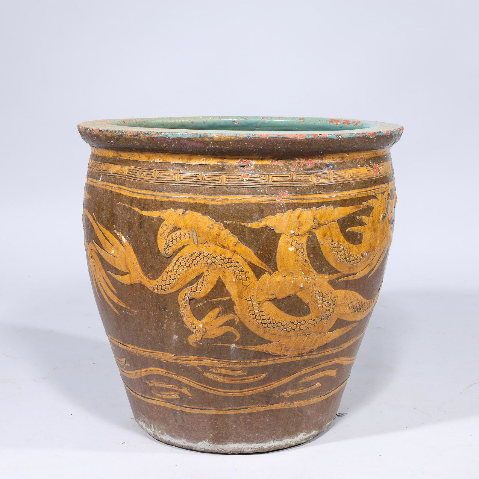 Chinese Ceramic Dragon Jar (1 of 5)
