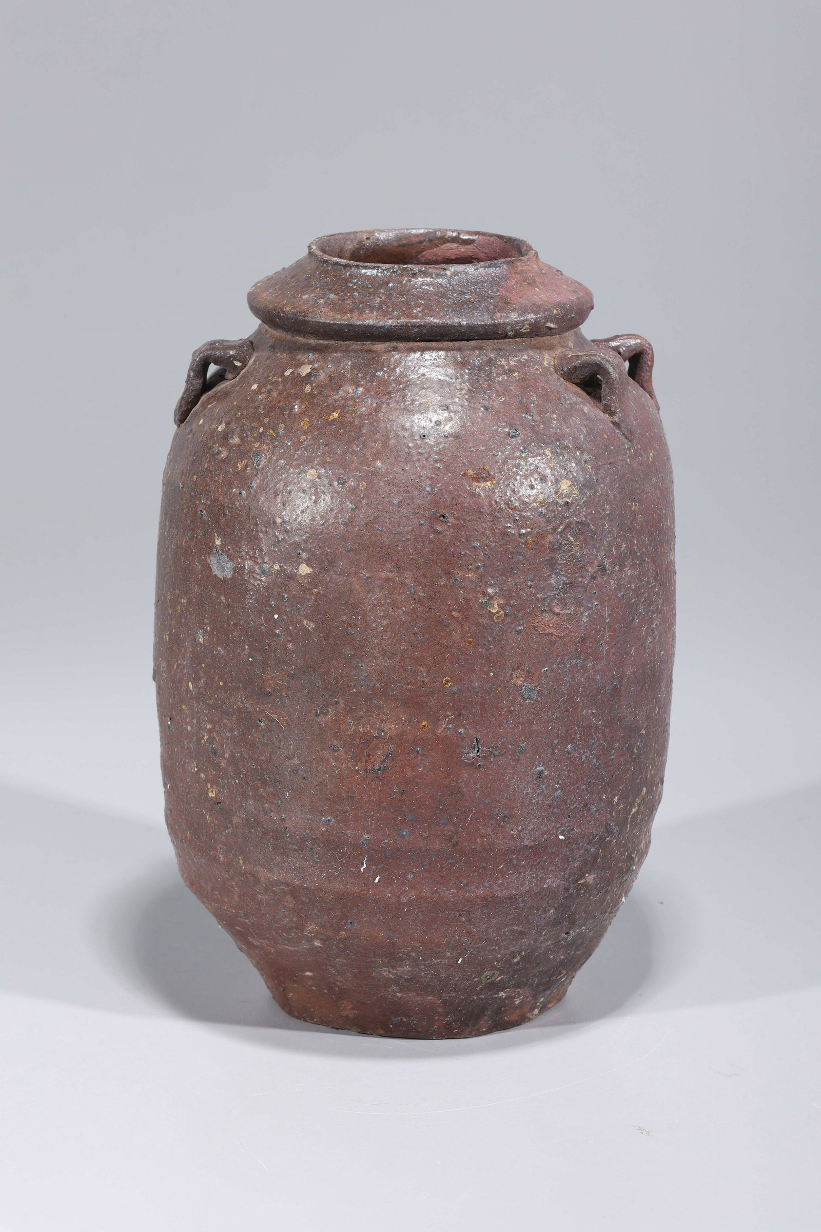 Antique Spanish Glazed Ceramic Jug (1 of 7)