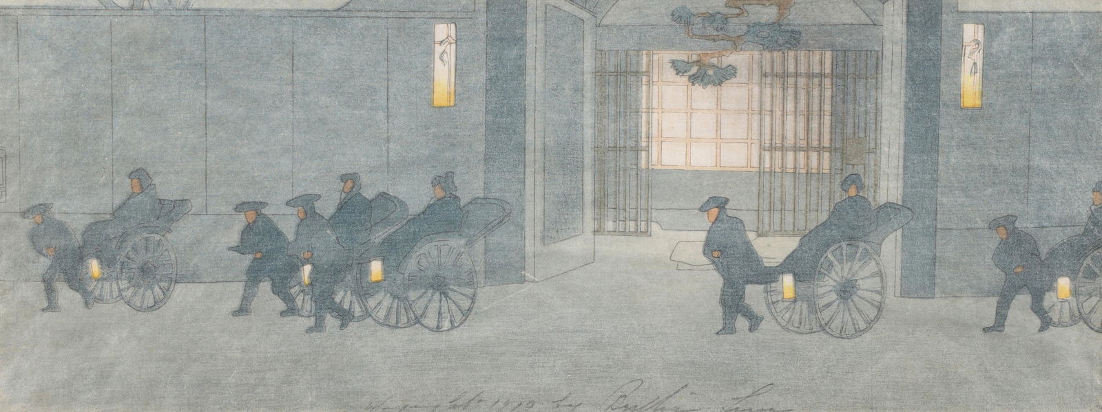 Woodblock Print by Bertha Lum (1 of 4)