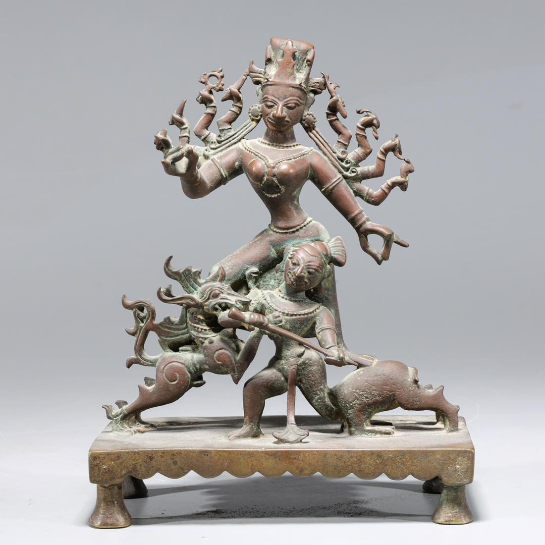 Antique Indian Bronze Statue