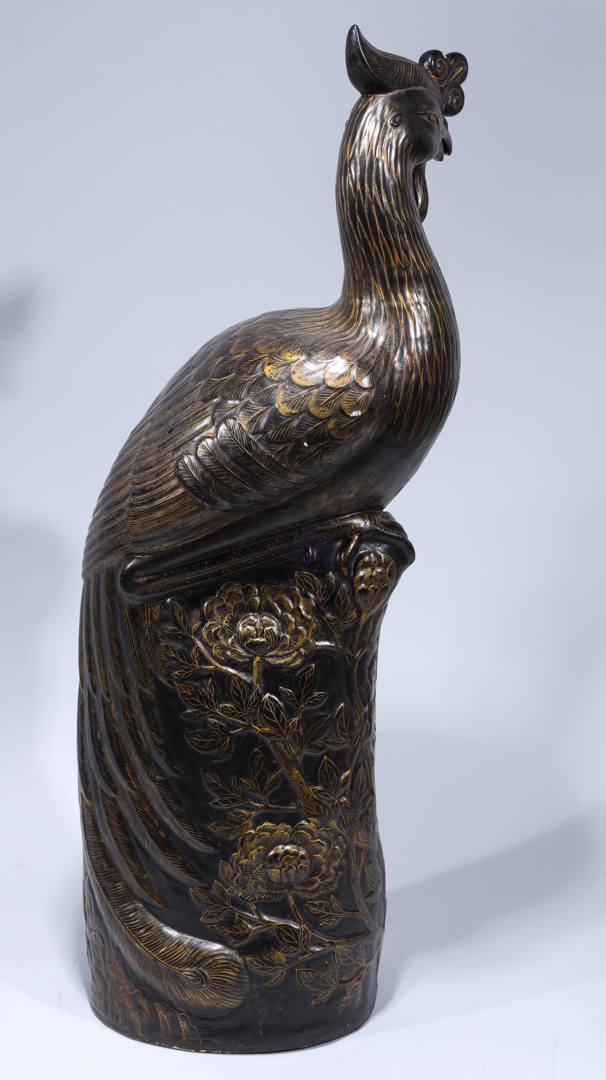 Large Chinese Porcelain Phoenix (1 of 7)