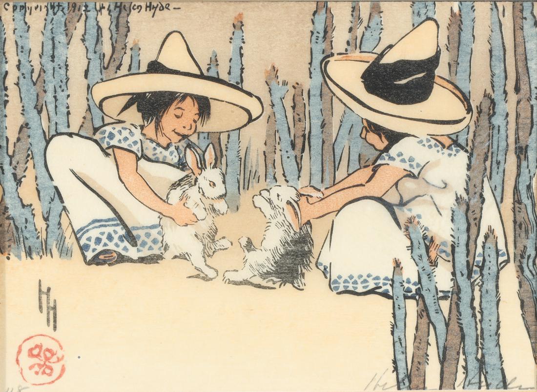 Helen Hyde (1868-1919, Pasadena California) (1 of 4)