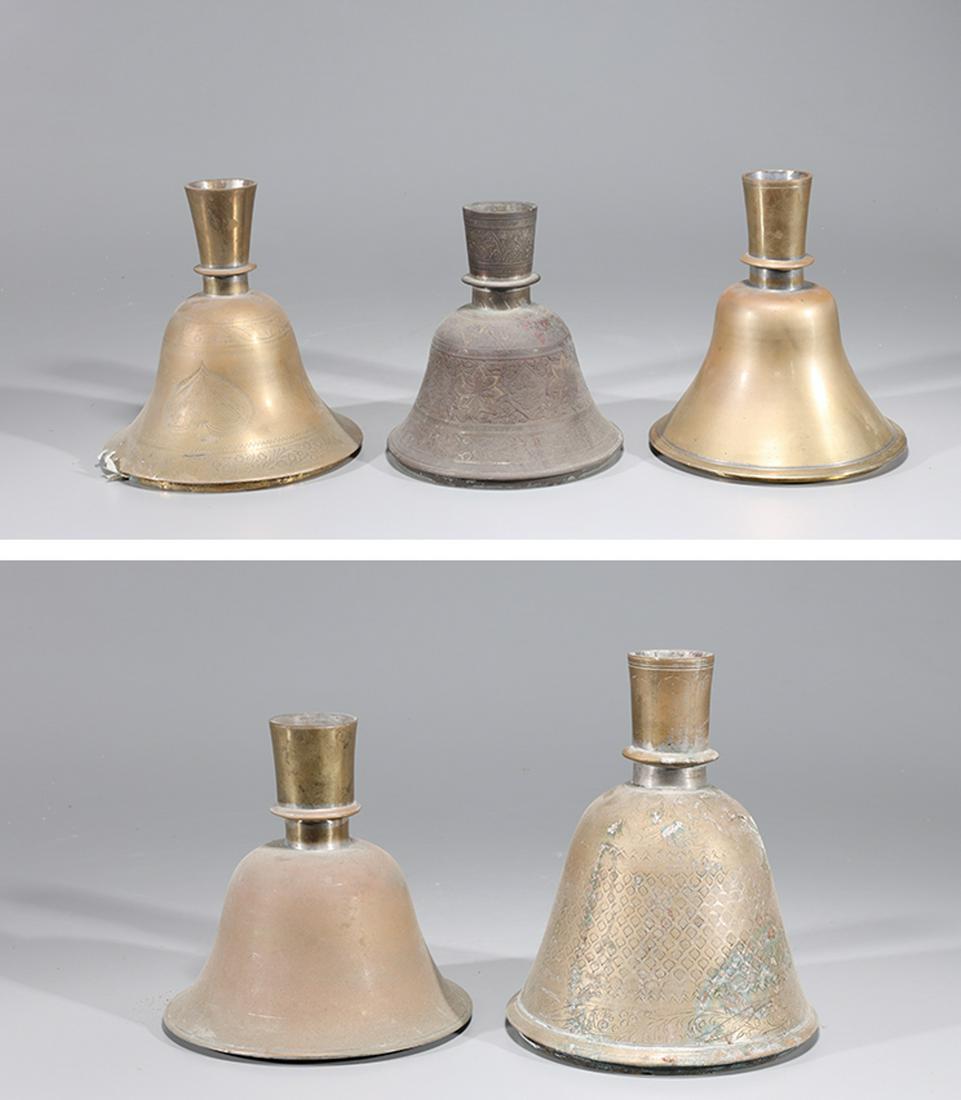 Group of Antique Indian Metal Vessels (1 of 7)