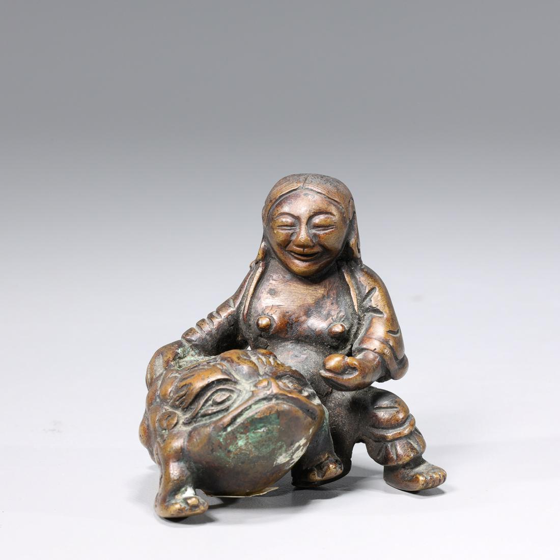 Antique Chinese 18th Century Bronze Incense Burner (1 of 7)
