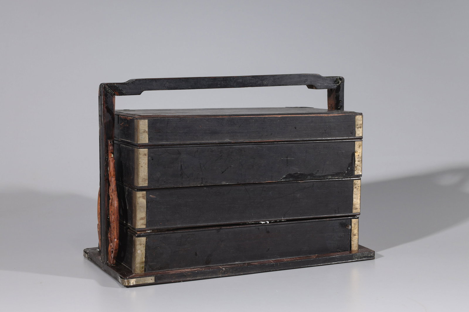 Chinese Stacking Wood Box (1 of 4)