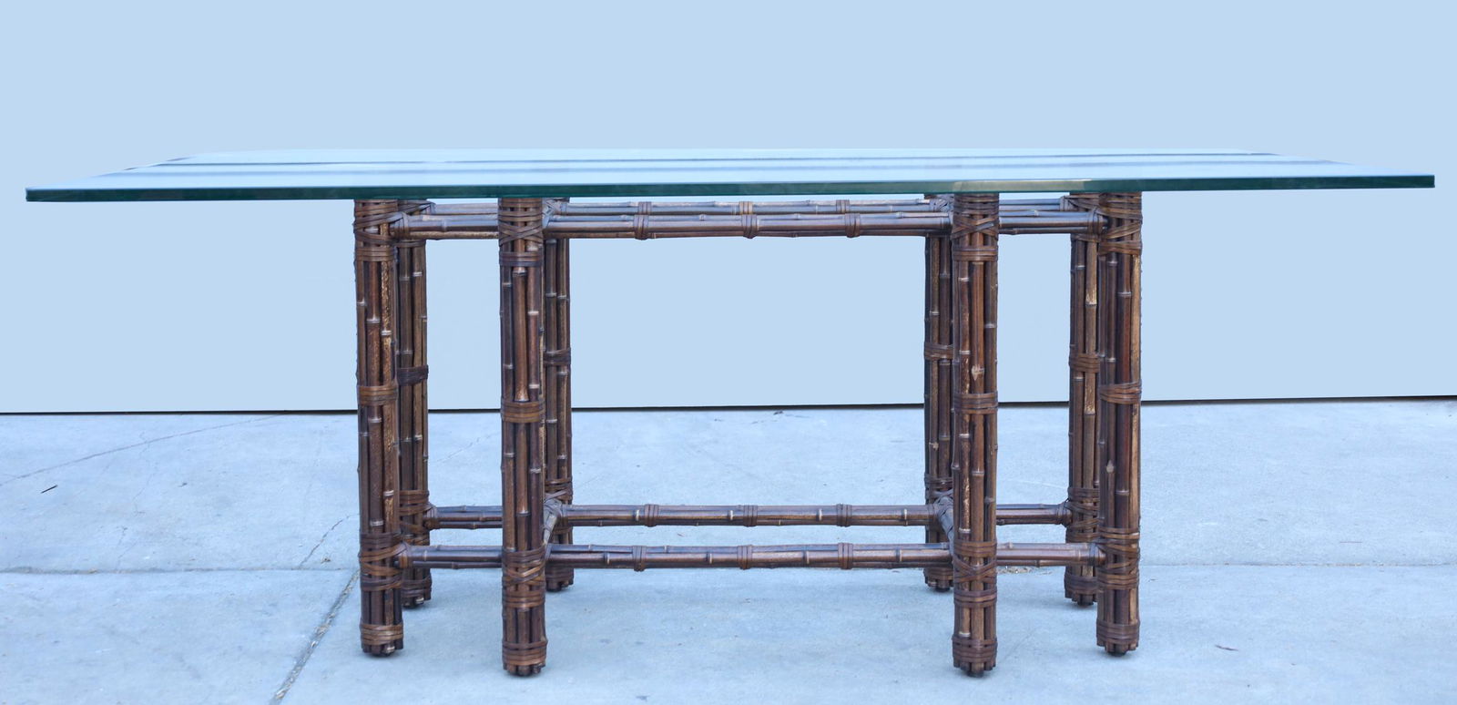 Bamboo & Glass Table (1 of 5)