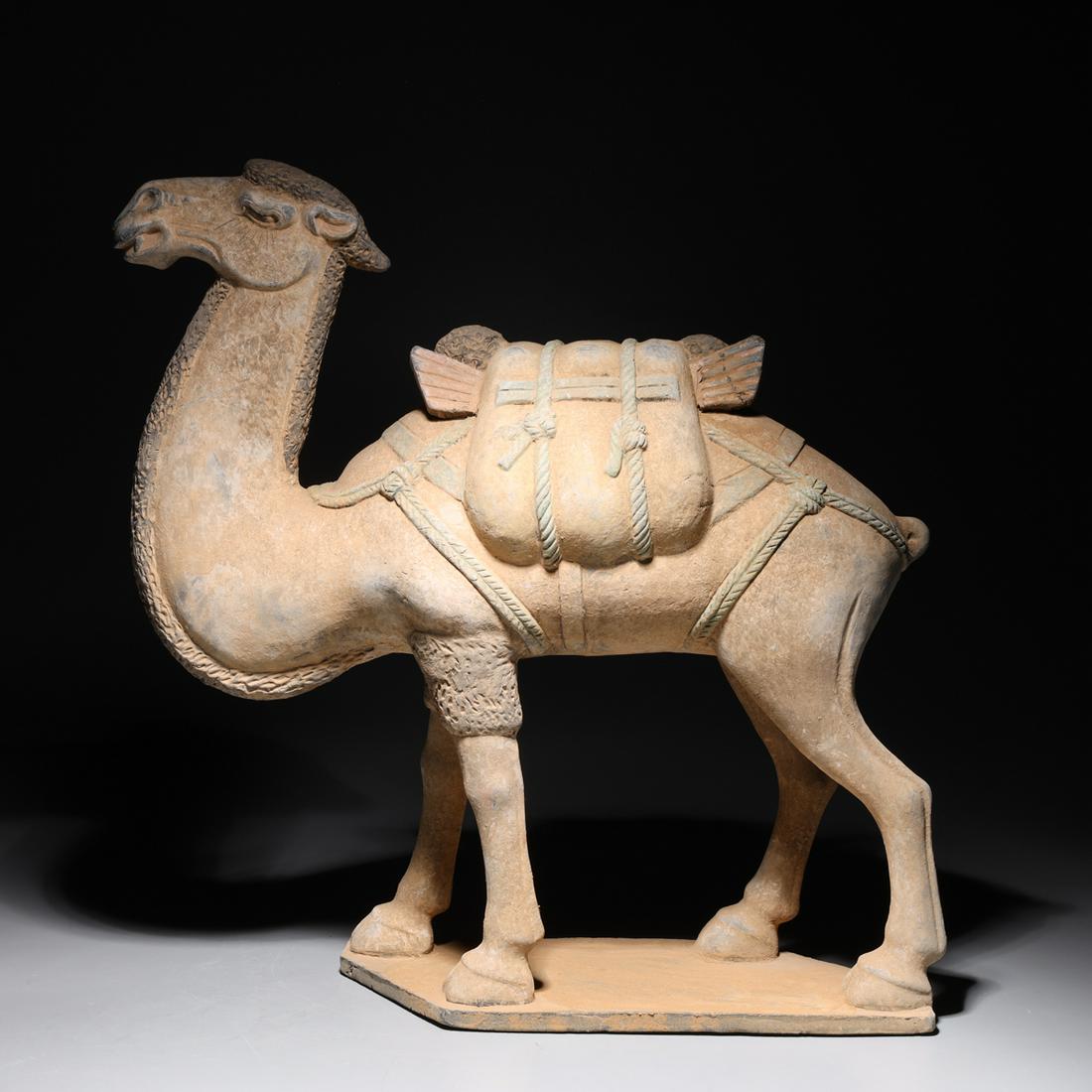 Chinese Ceramic Camel Statue (1 of 10)