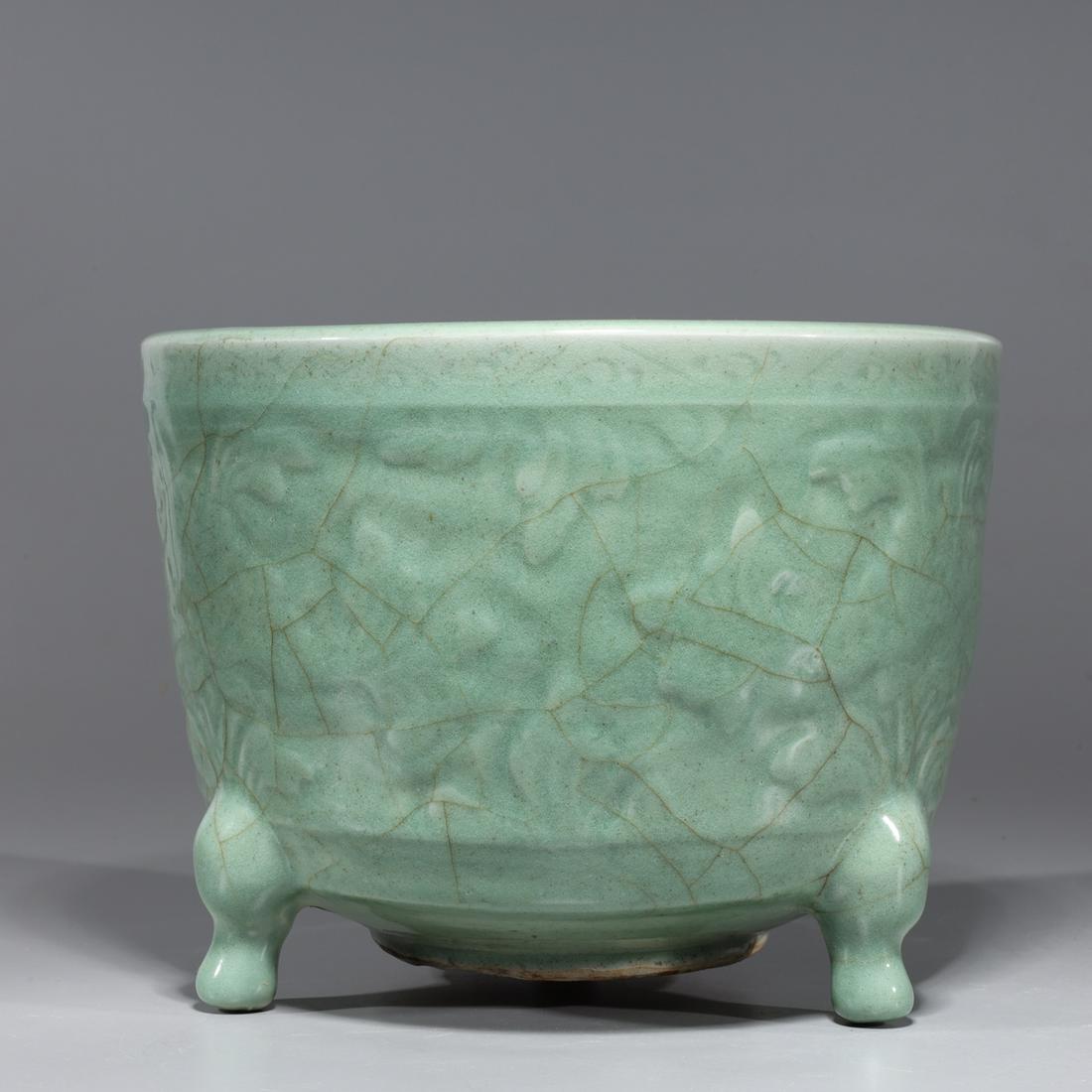 Chinese Celadon Tripod Censer (1 of 6)