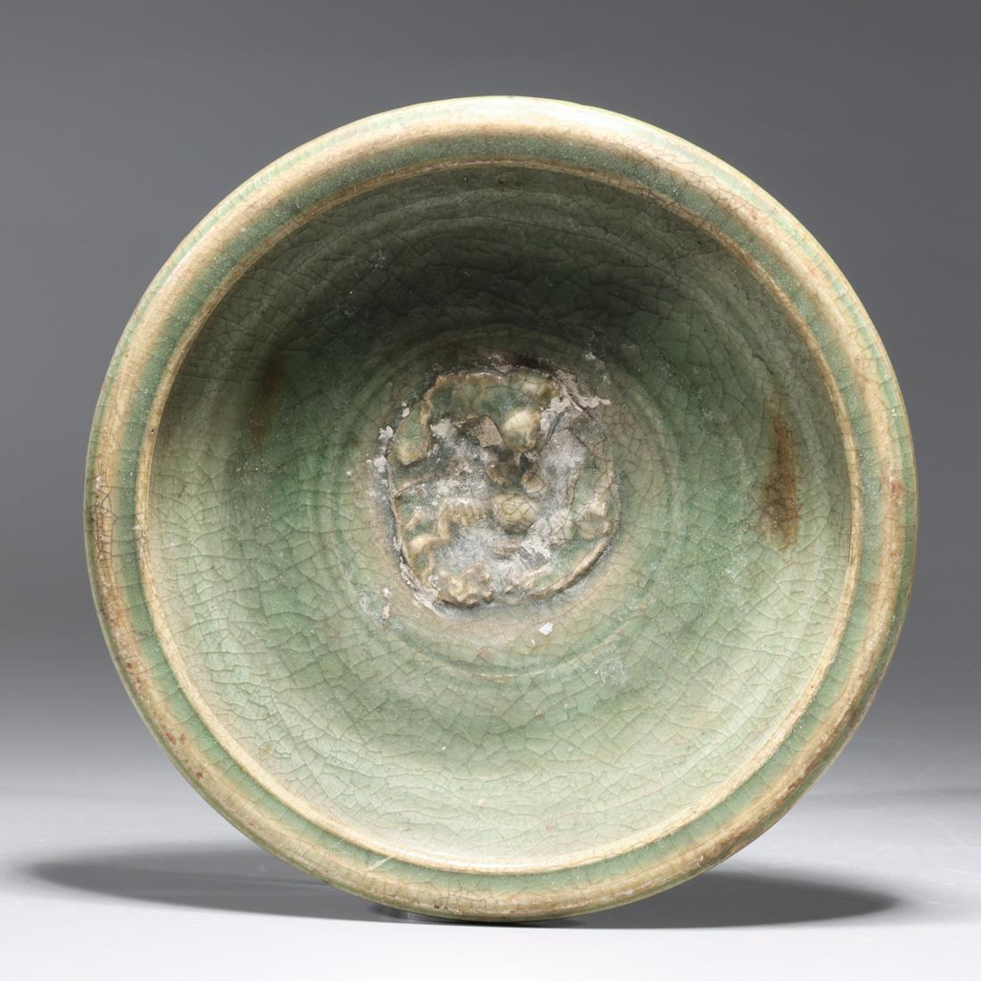 Chinese Celadon Glazed Brush Washer (1 of 3)