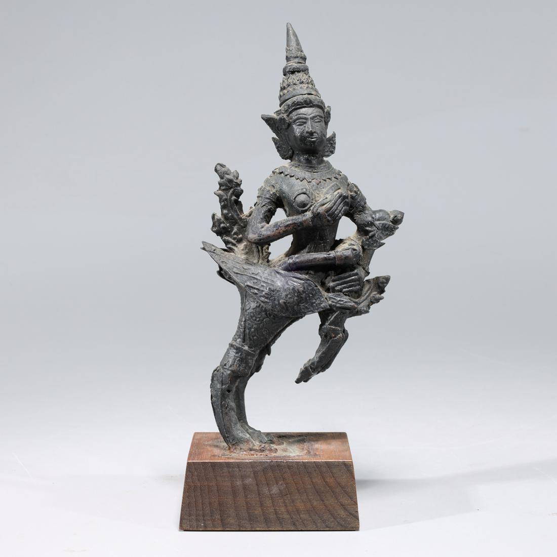 Antique Thai Bronze Standing Figure (1 of 9)