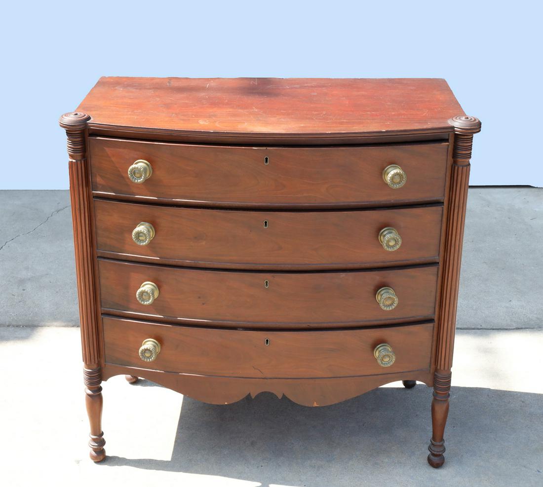 Antique American Federal Chest (1 of 2)