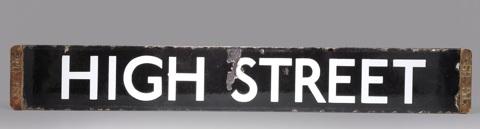 Vintage English Tube Train Cab Plate (1 of 6)