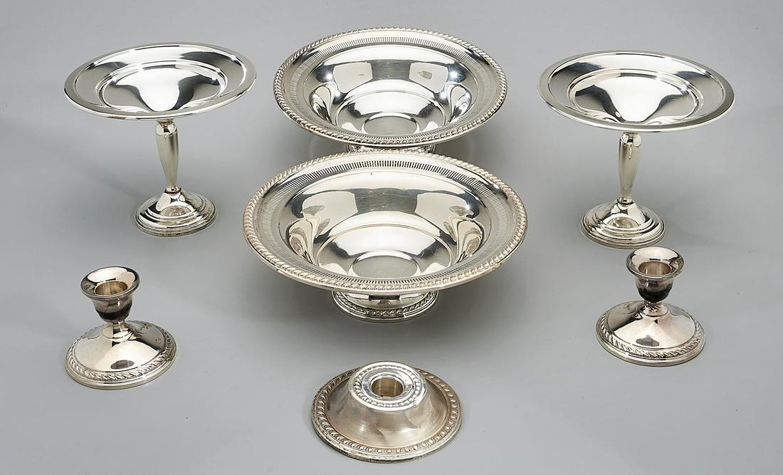 Group of Weighted Sterling Items (1 of 8)