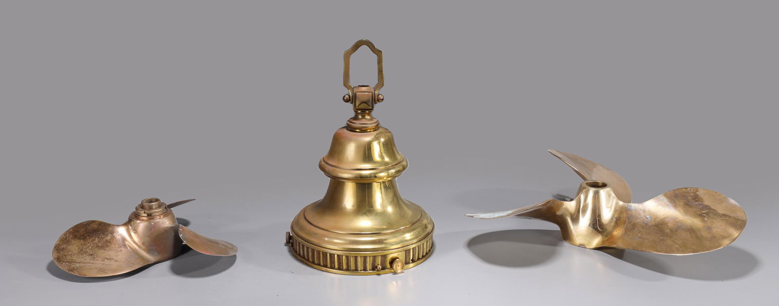 Three Brass Ship Objects (1 of 4)