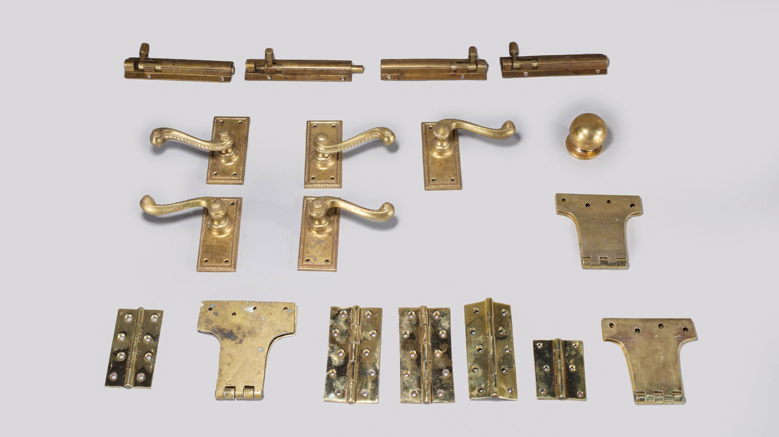 Large Group of Various Doorknobs, Hinges & Locks (1 of 6)