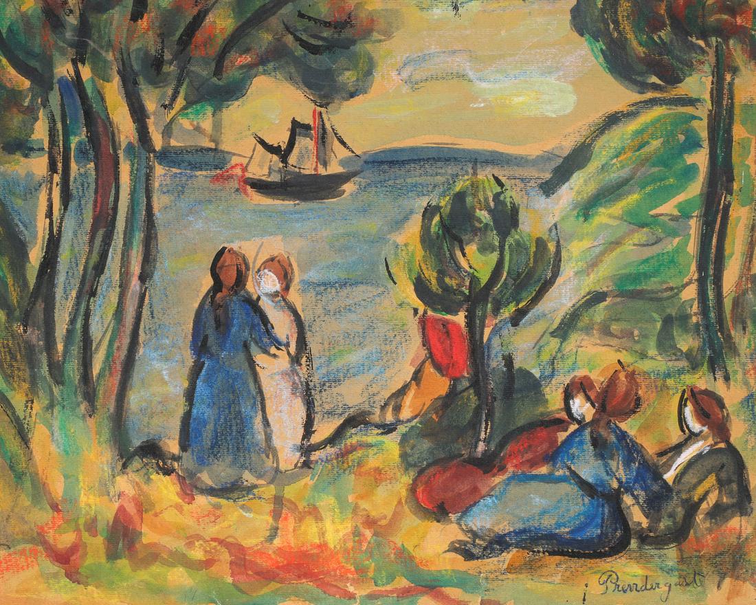 Maurice Prendergast (American 1858-1924) American (1 of 4)