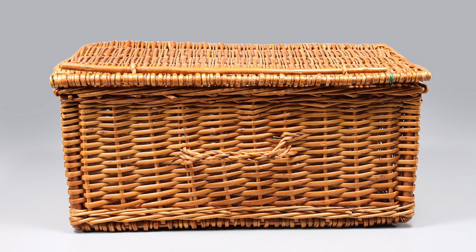 Vintage Wicker Suitcase Basket (1 of 4)