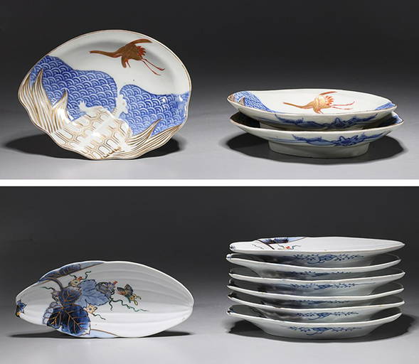 Group of Ten Japanese Porcelain Dishes Oct 18, 2022 I.M. Chait