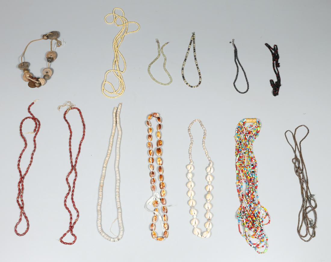 Group of Fifteen Vintage Beaded Necklace Assortment (1 of 4)
