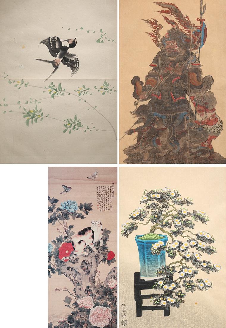Group of Four Japanese Artworks (1 of 10)