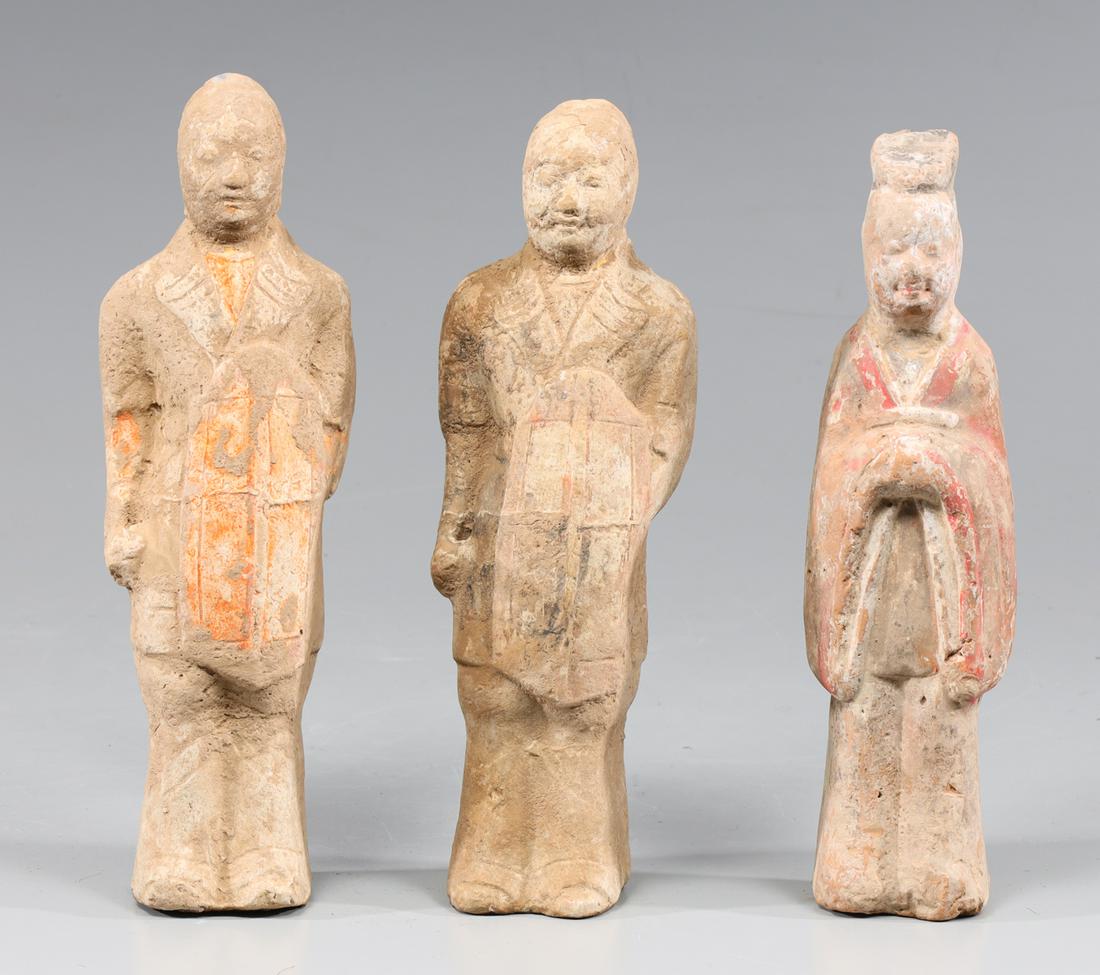 Three Antique Chinese Ceramic Figures (1 of 3)