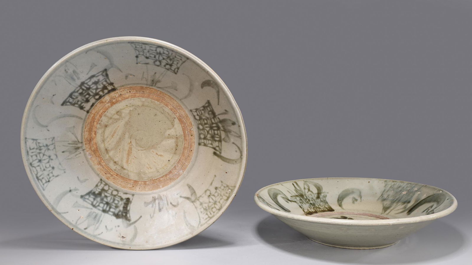 Two Chinese Ming Dynasty Porcelain Dishes (1 of 5)